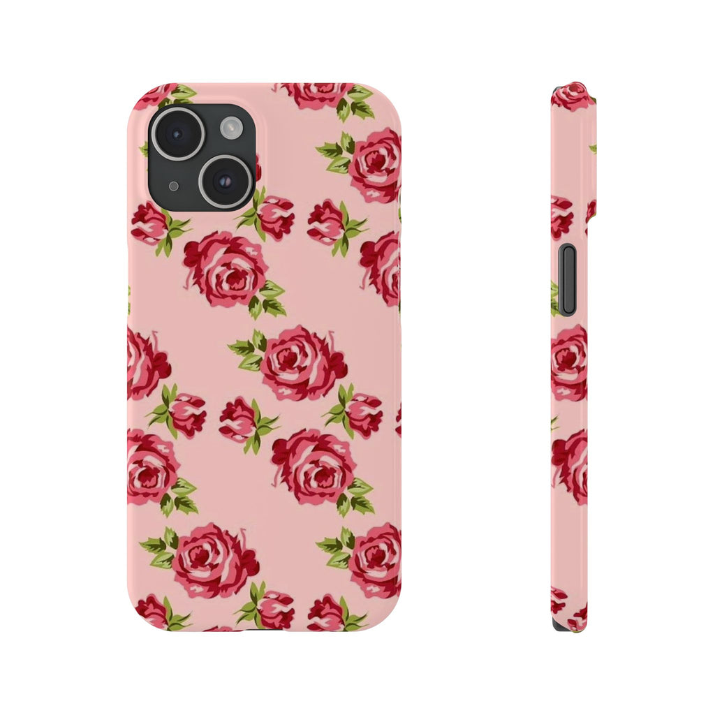 Pink Rose on a Pink Case