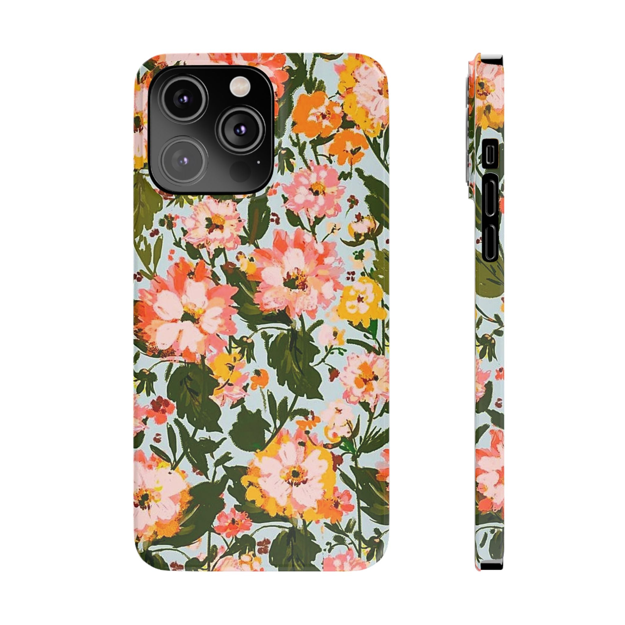 Pink & Orange Blossom Garden Case