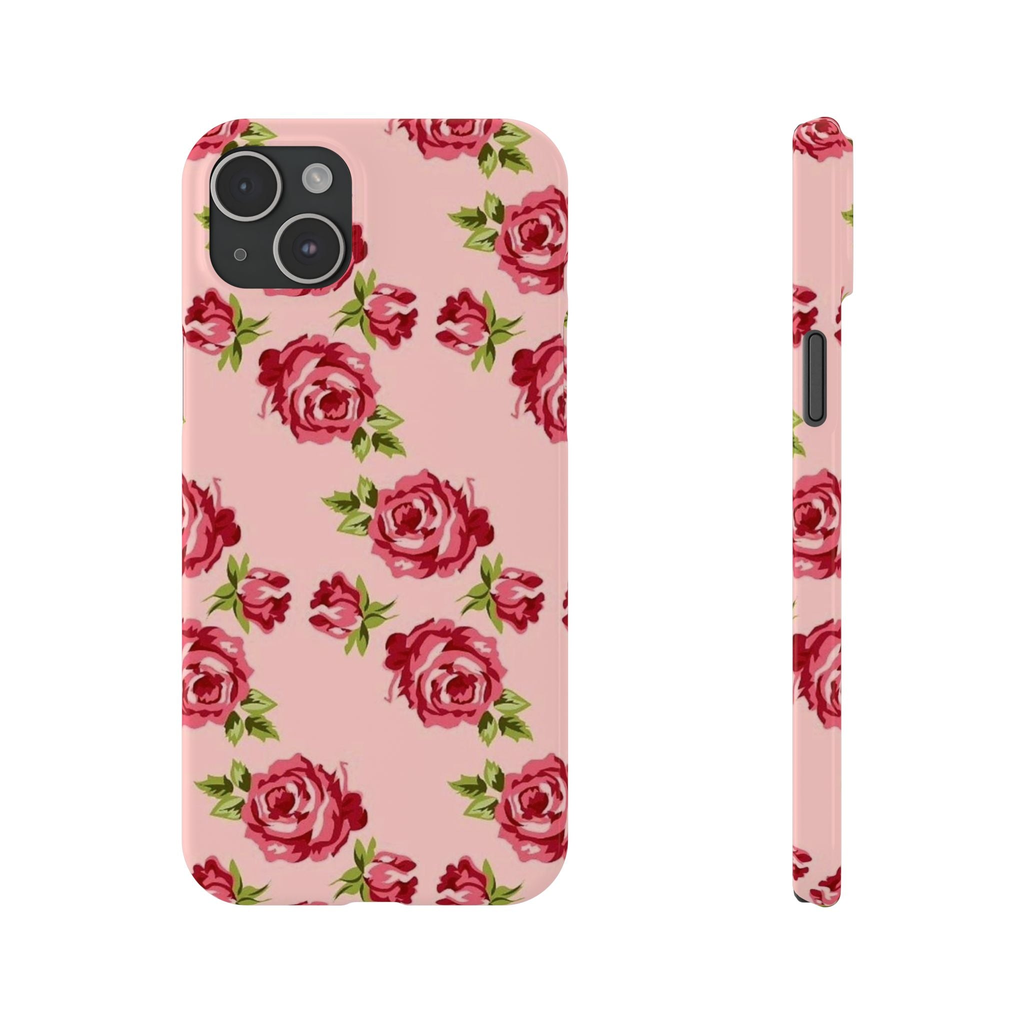 Pink Rose on a Pink Case