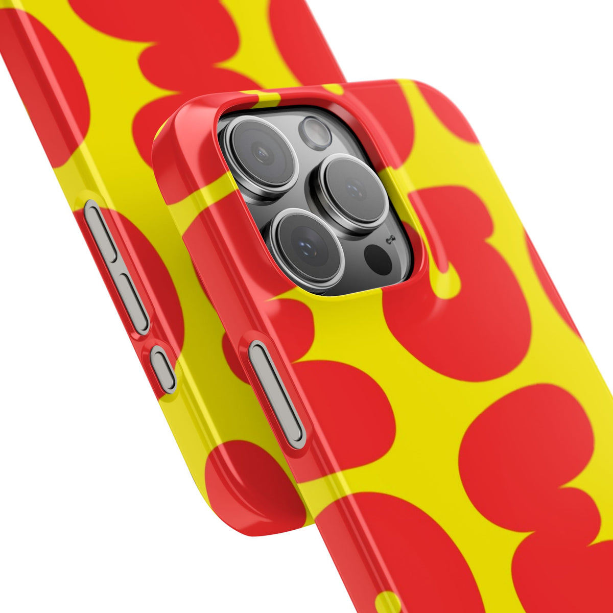OMG Bubble Pattern, Bold Red & Yellow