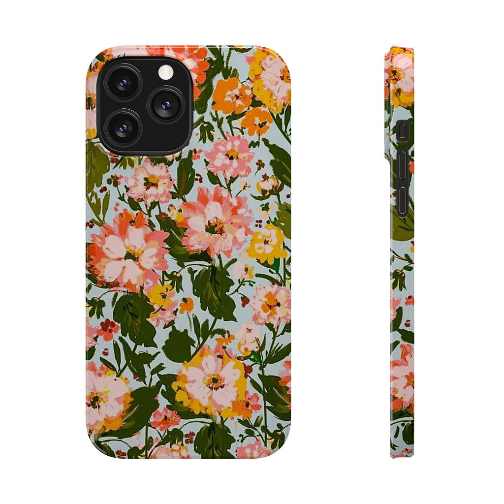Pink & Orange Blossom Garden Case