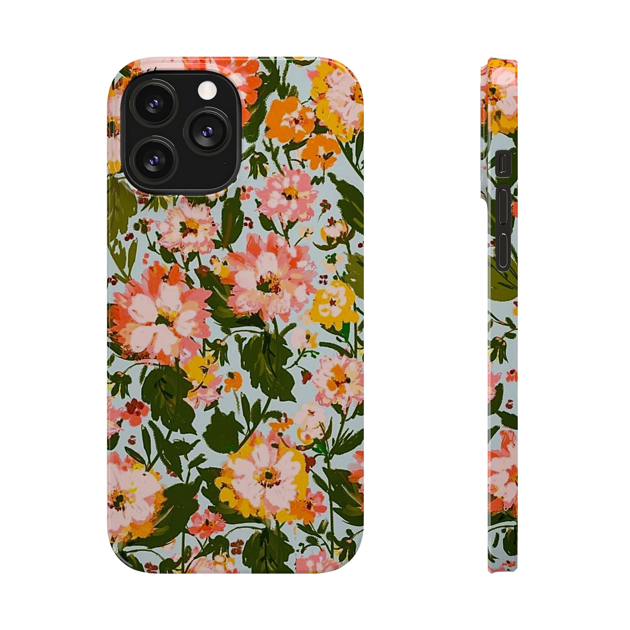 Pink & Orange Blossom Garden Case