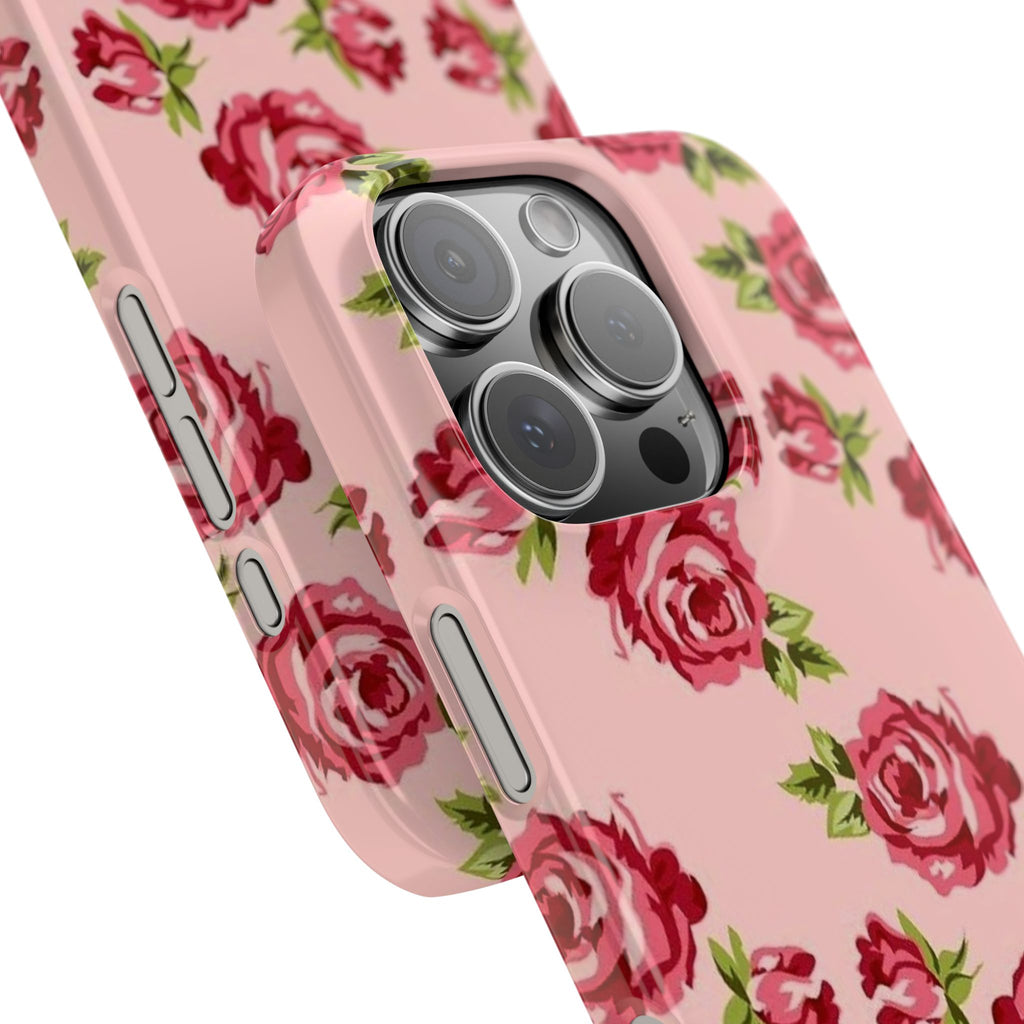 Pink Rose on a Pink Case