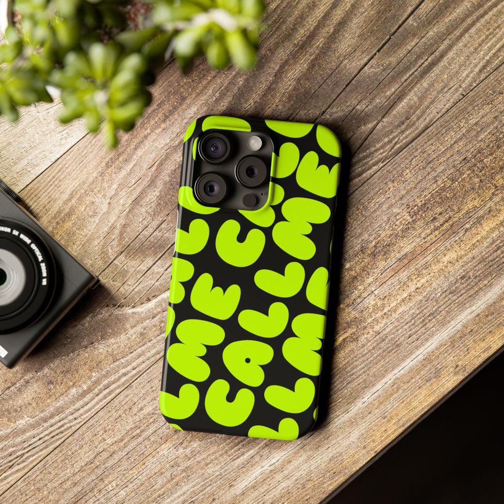 Call Me Neon Green Case