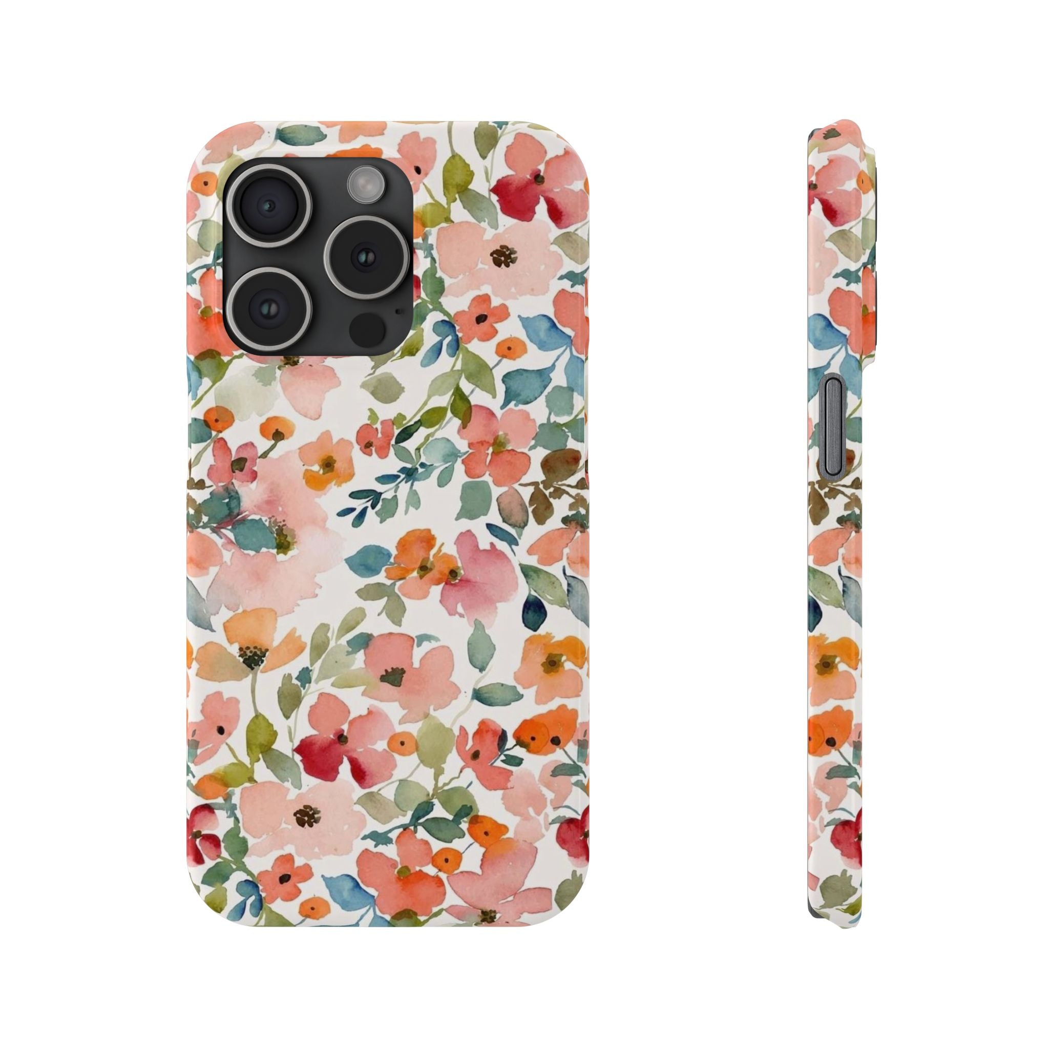 Pink & Coral Botanical Case