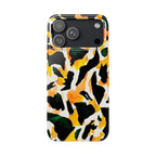 Yellow Green Abstract Case