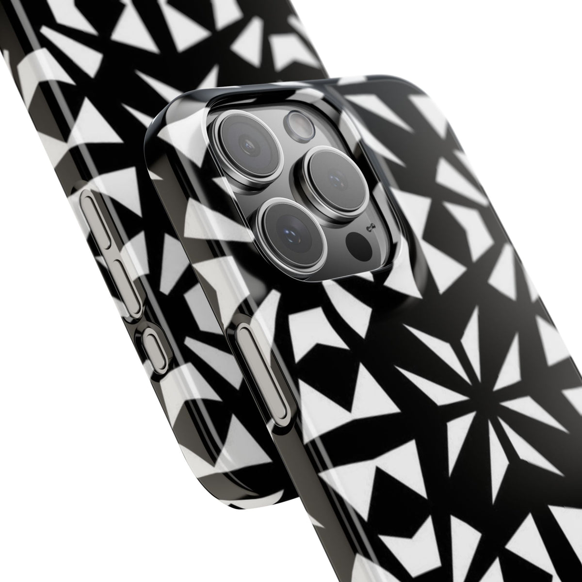 Black & White Geometric Case