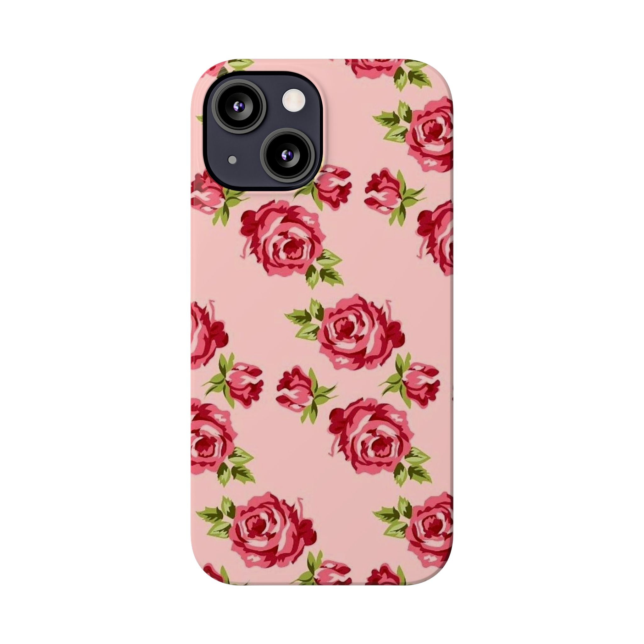 Pink Rose on a Pink Case