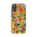 Vibrant Hand-Painted Wildflower Design Case