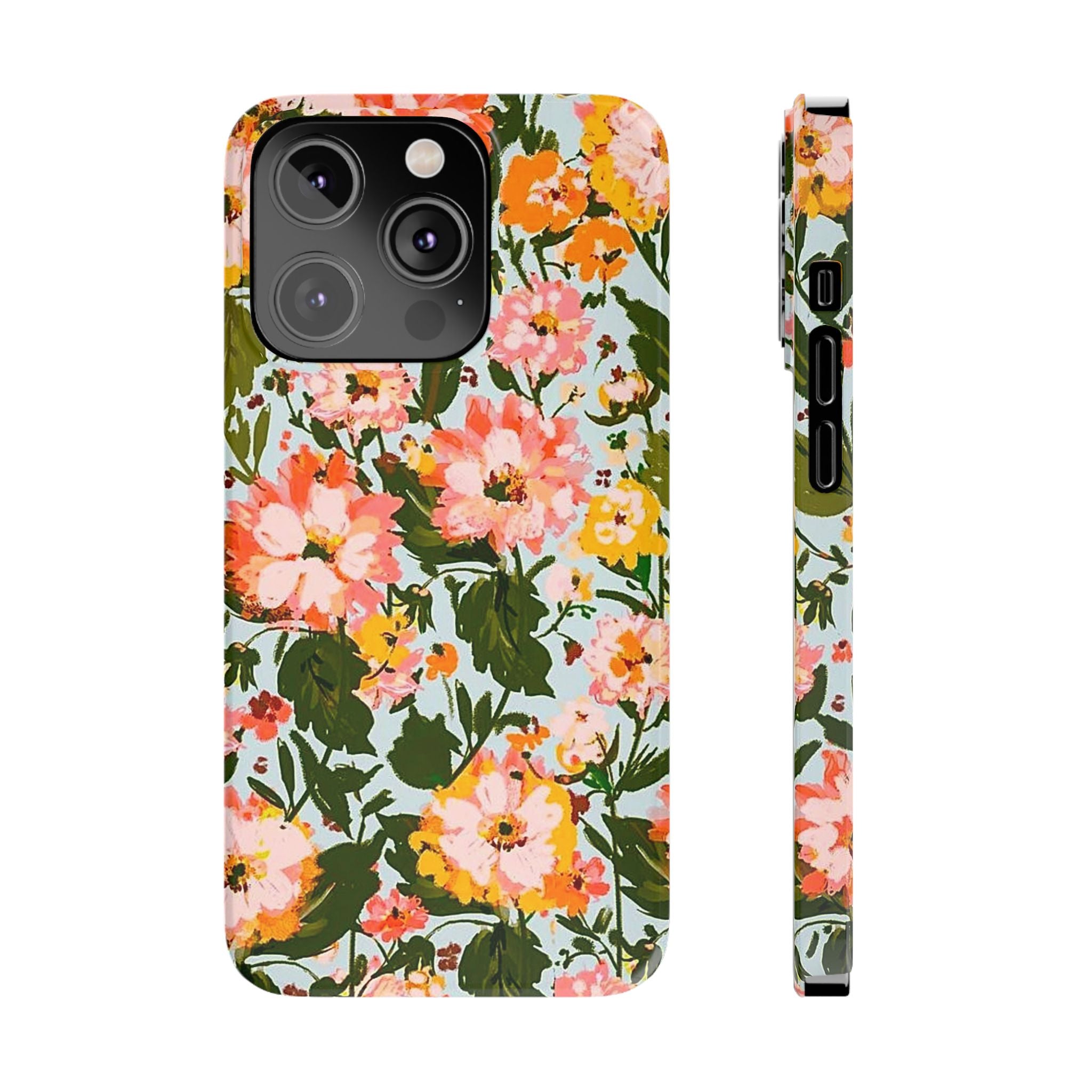 Pink & Orange Blossom Garden Case