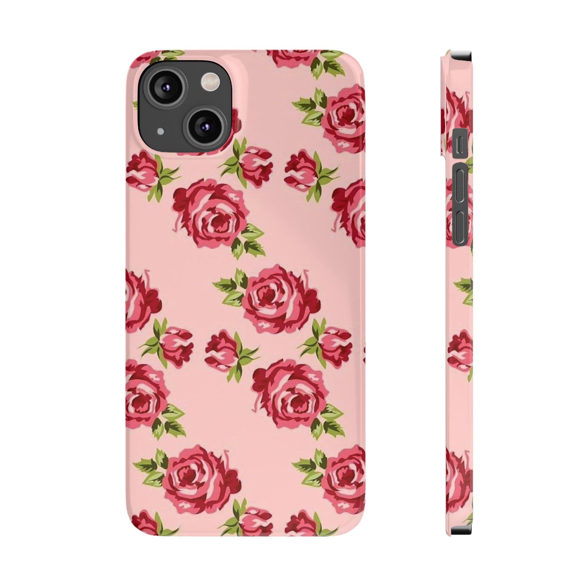Pink Rose on a Pink Case