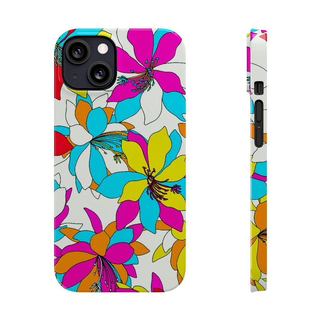 Layered Magenta Floral Case