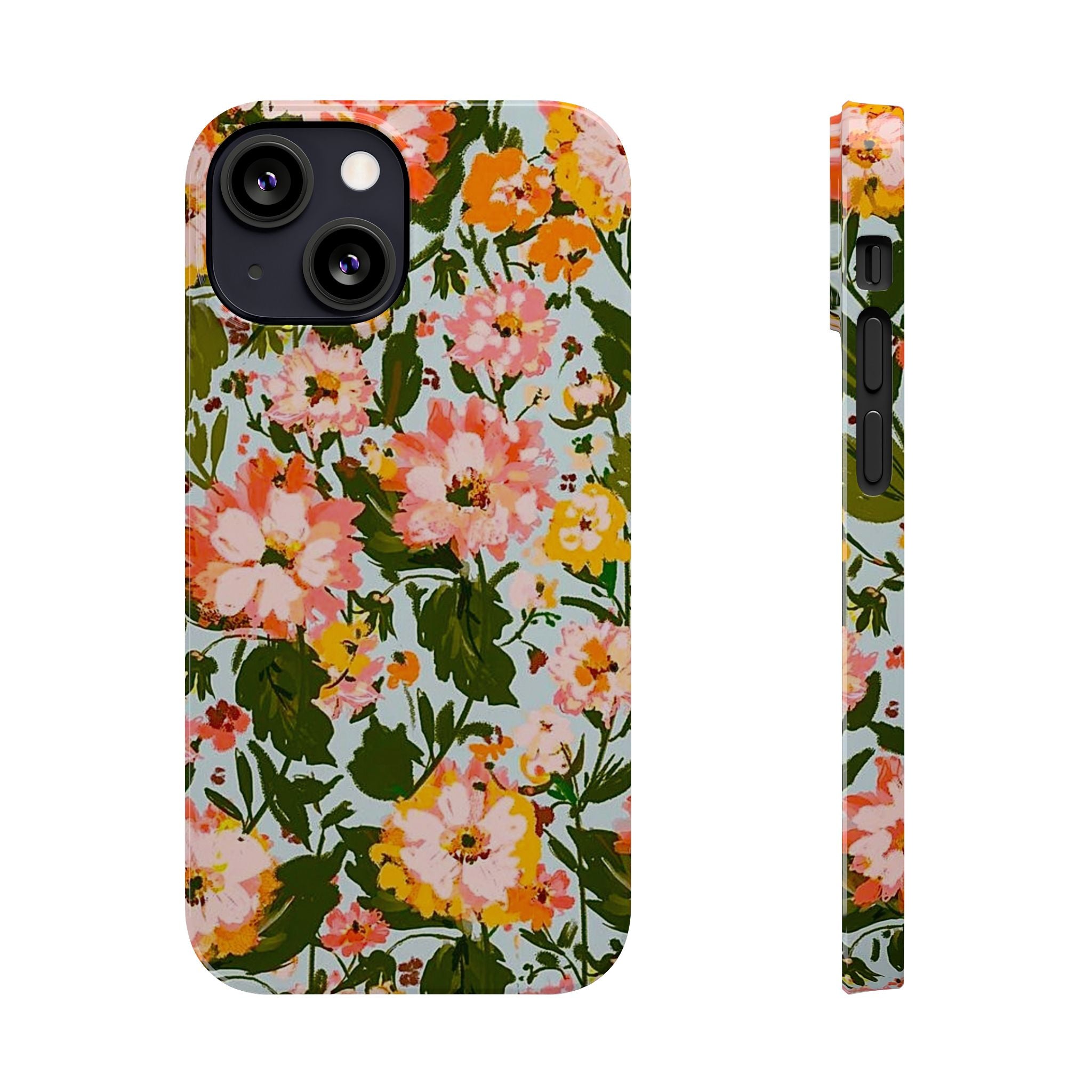 Pink & Orange Blossom Garden Case