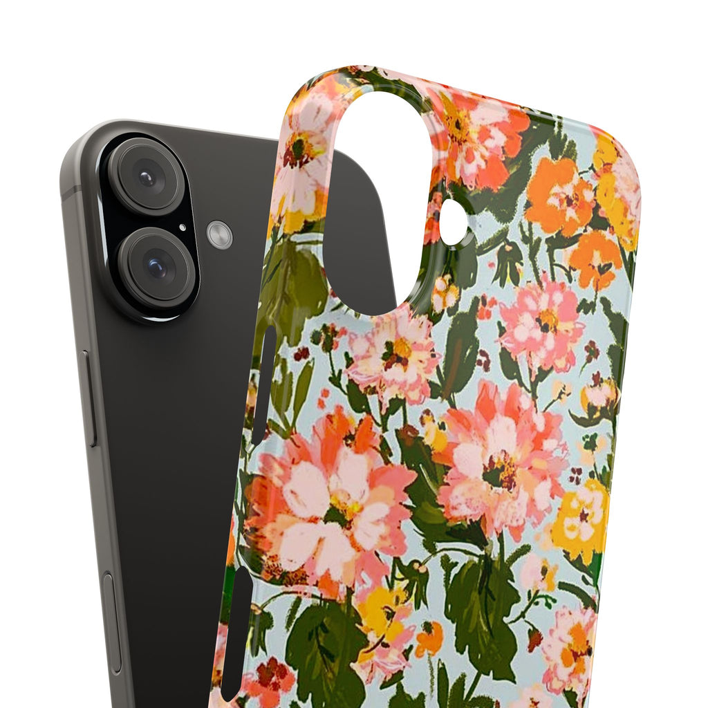 Pink & Orange Blossom Garden Case