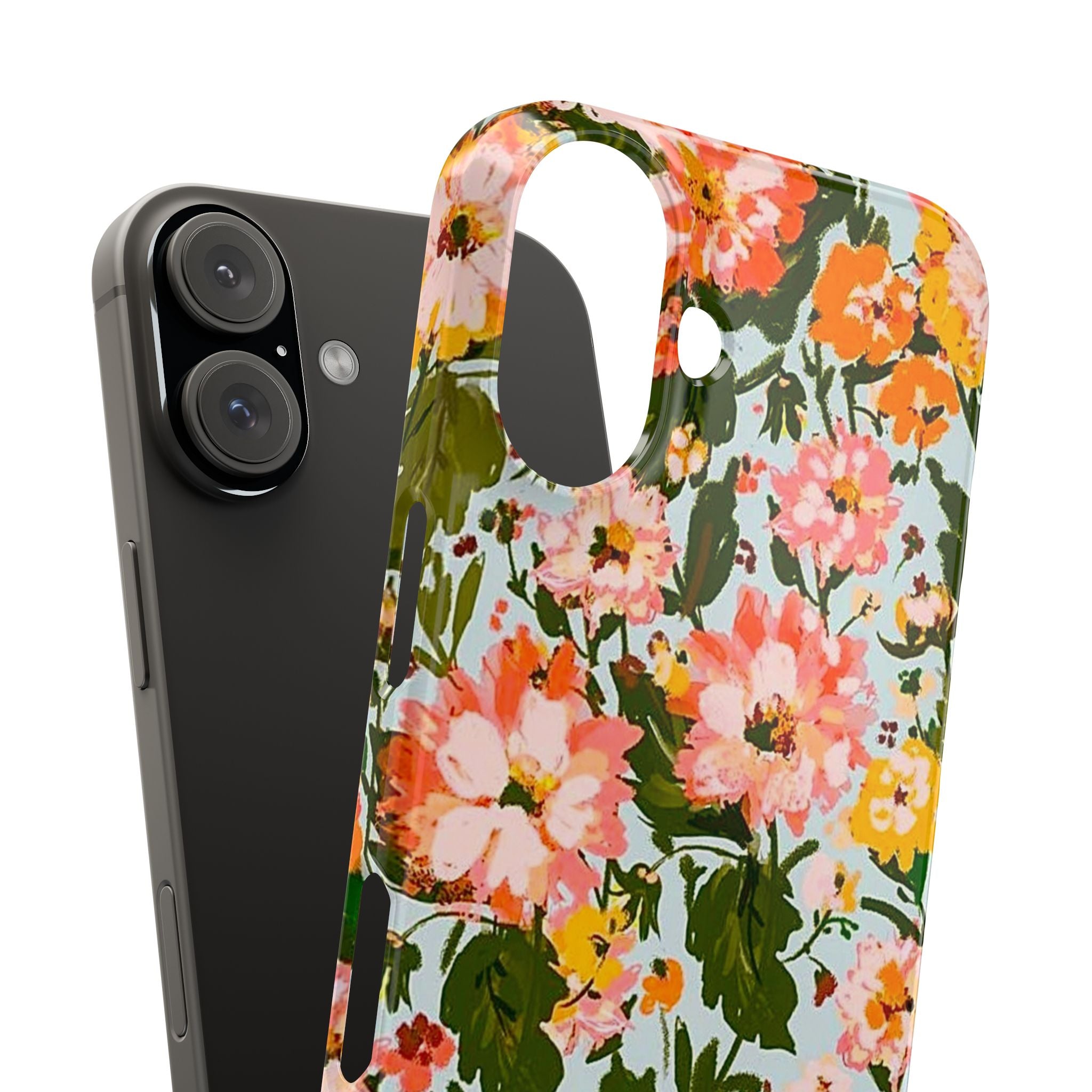 Pink & Orange Blossom Garden Case