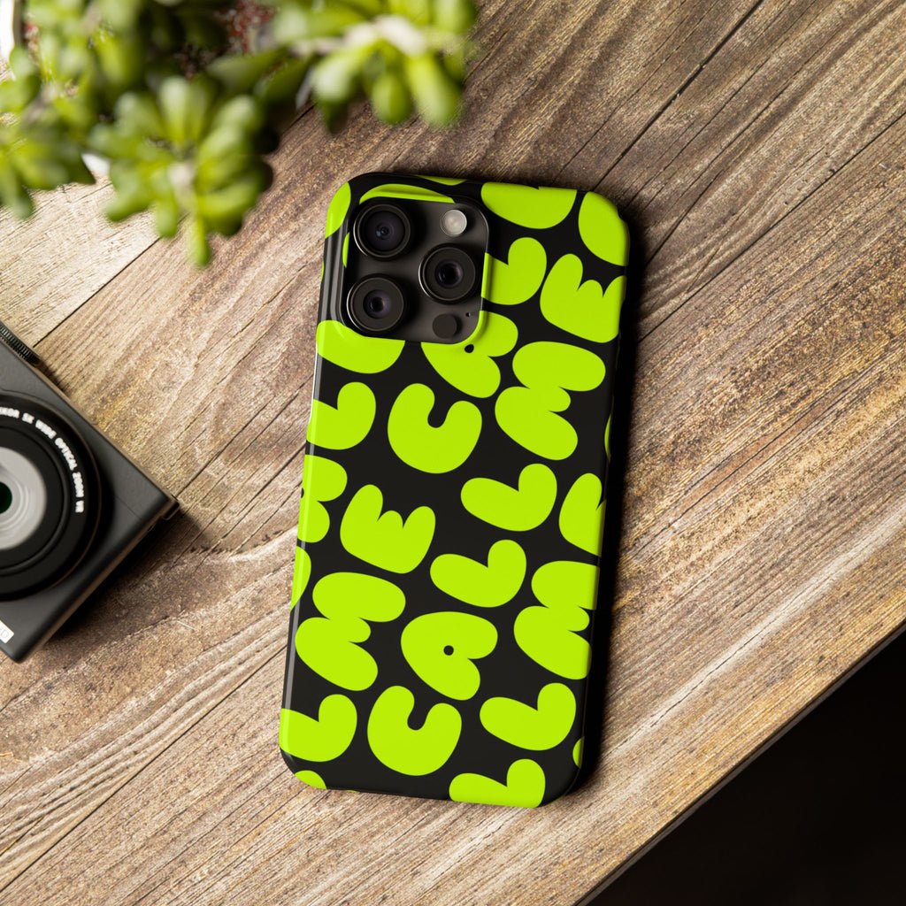 Call Me Neon Green Case