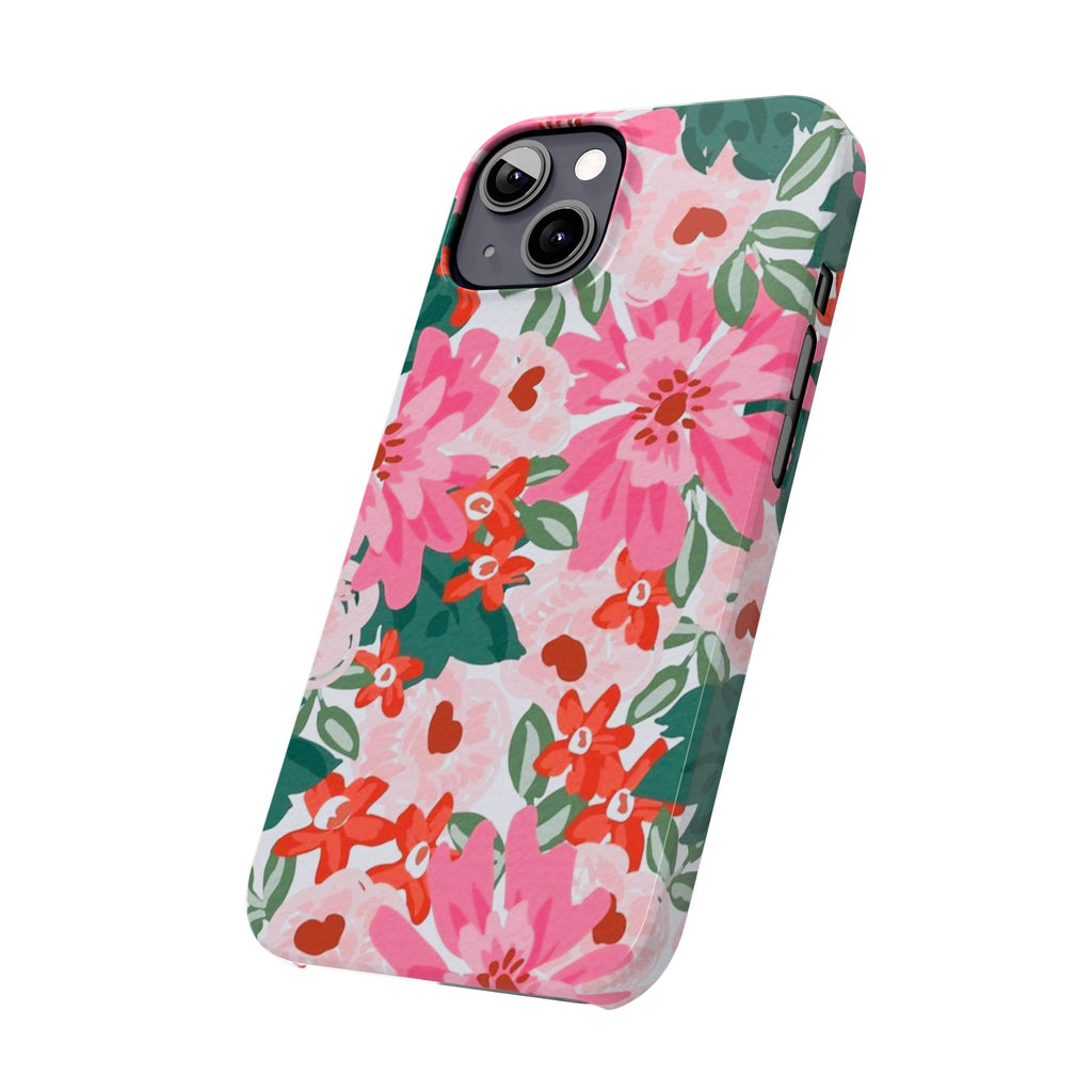 Pink Watercolor Garden Case