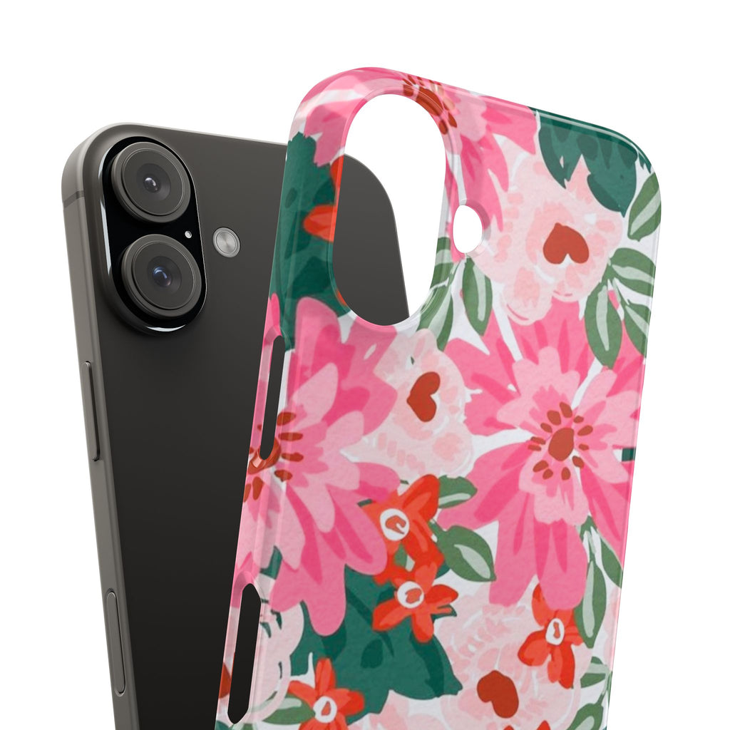 Pink Watercolor Garden Case