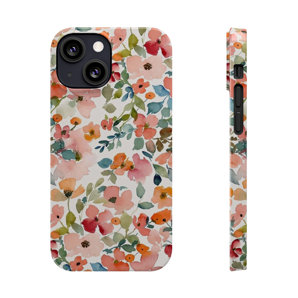 Pink & Coral Botanical Case