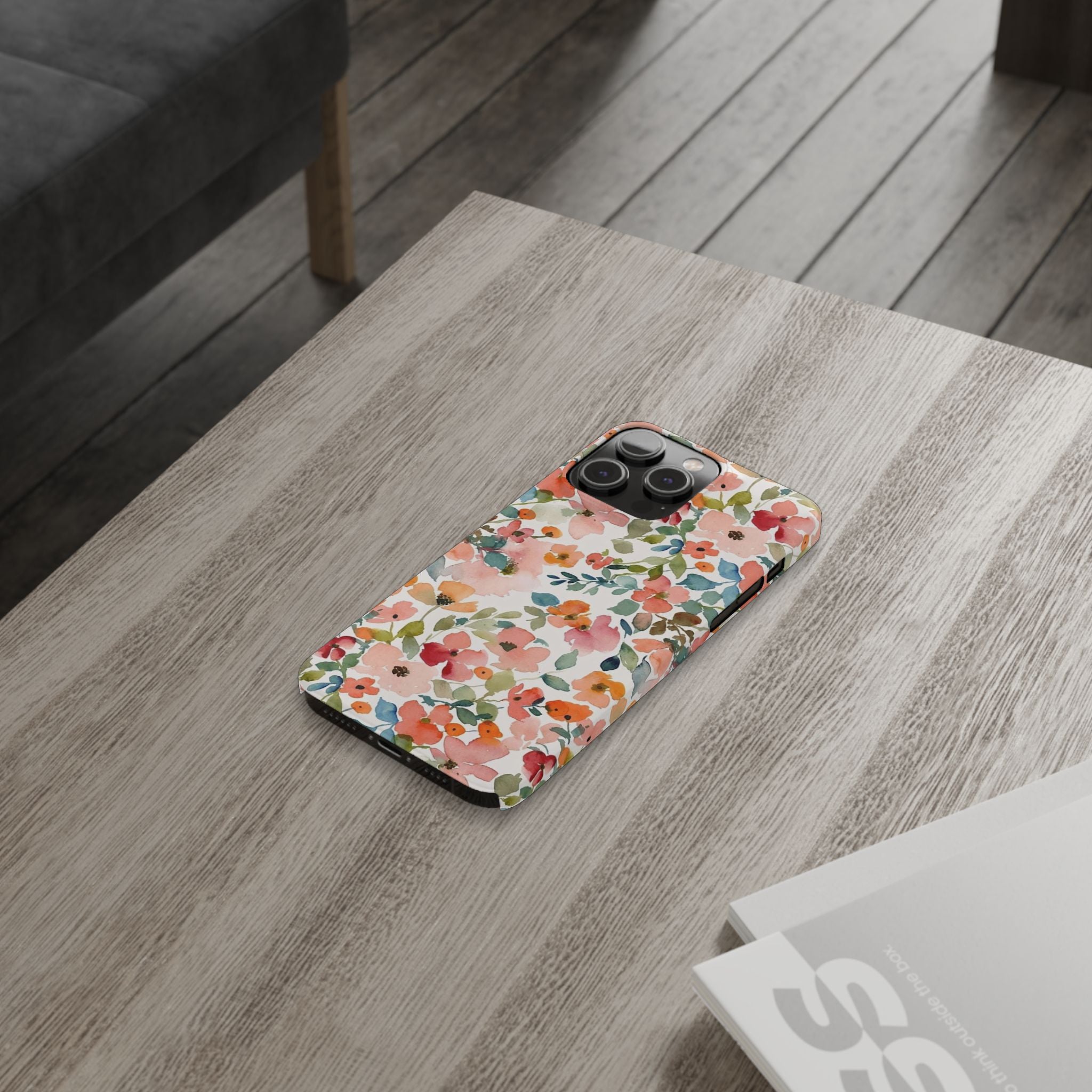 Pink & Coral Botanical Case