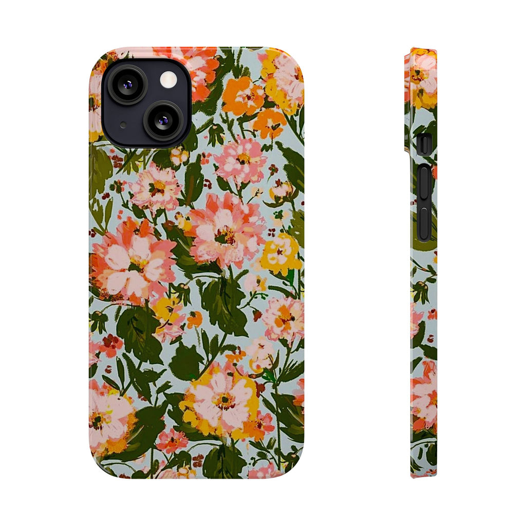 Pink & Orange Blossom Garden Case