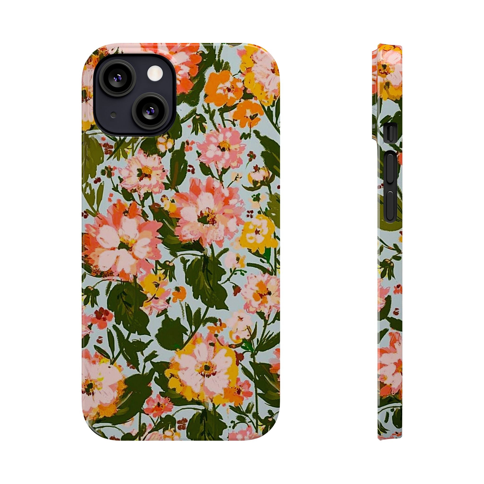 Pink & Orange Blossom Garden Case
