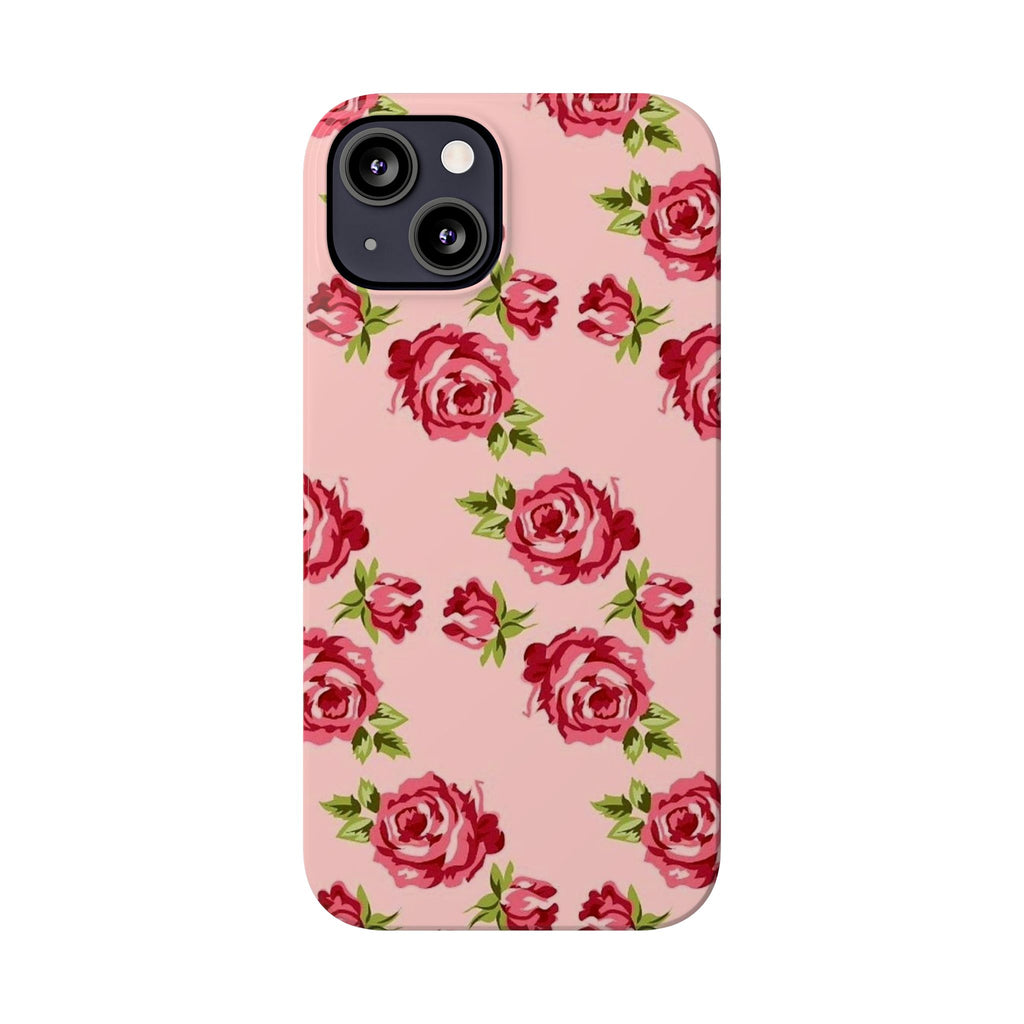 Pink Rose on a Pink Case