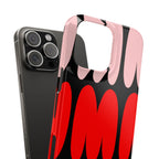 “Yum” Red & Pink Case