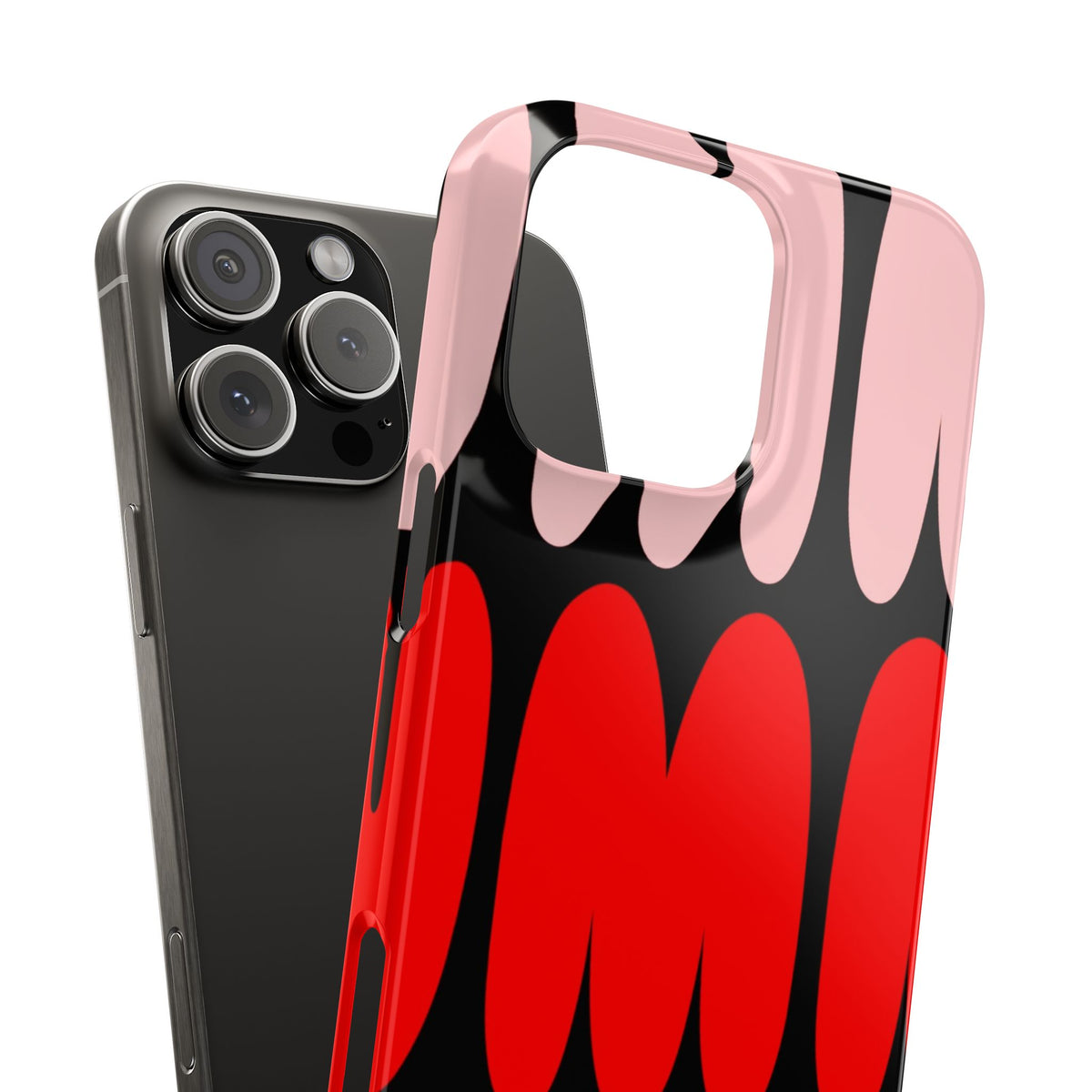“Yum” Red & Pink Case