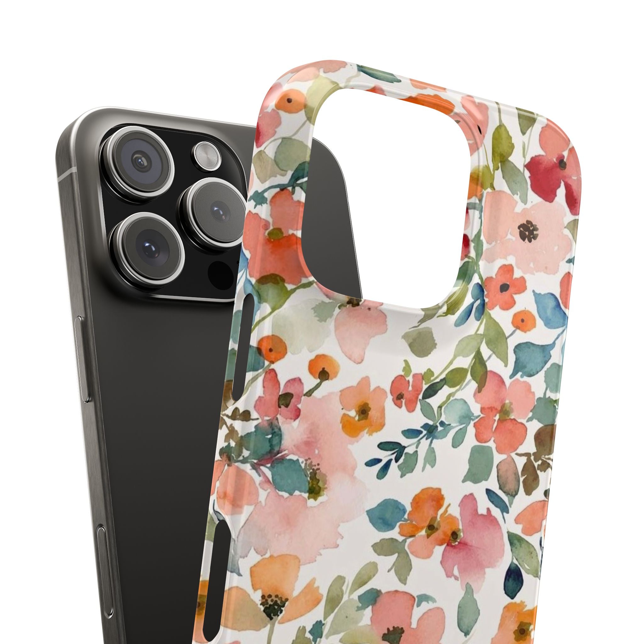 Pink & Coral Botanical Case