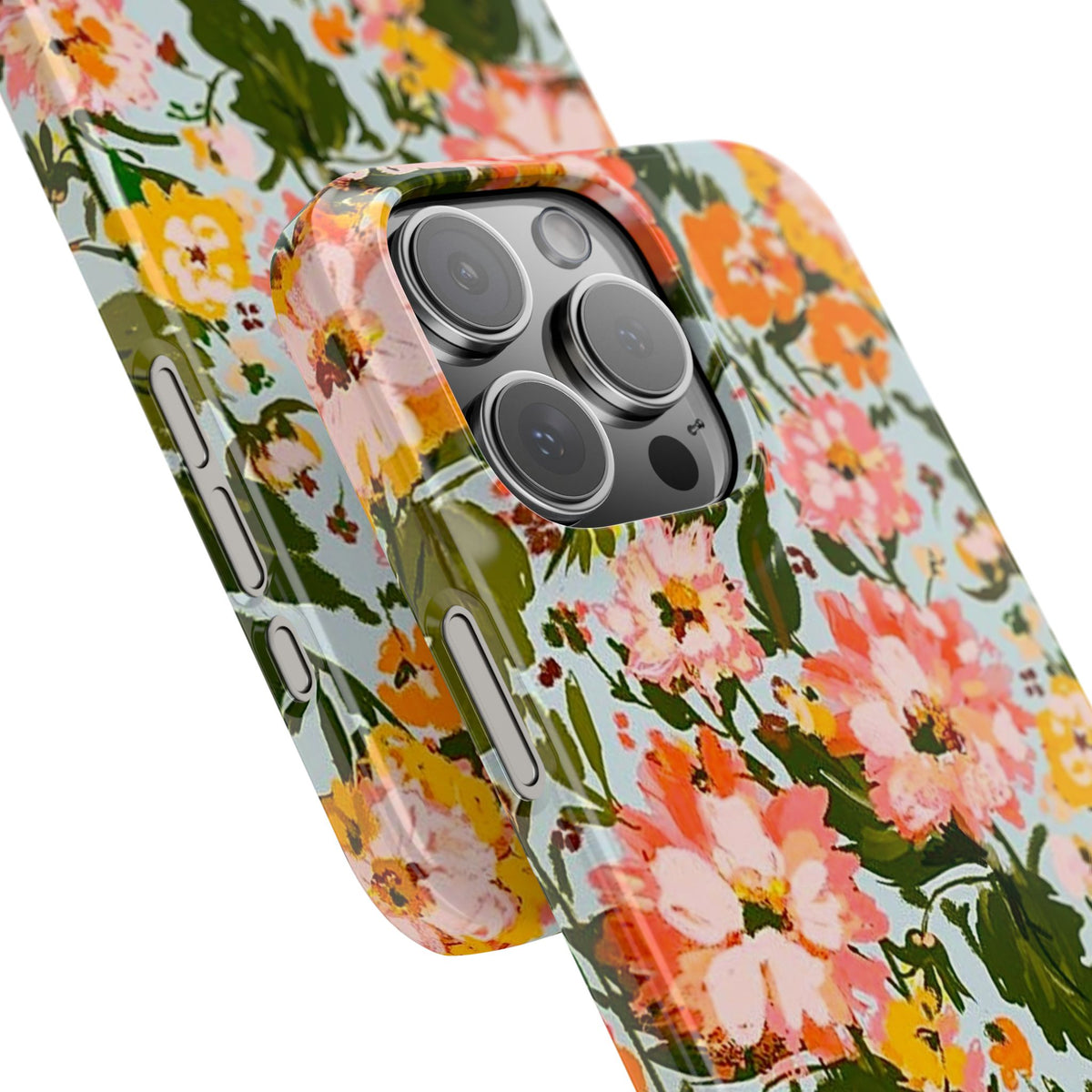 Pink & Orange Blossom Garden Case