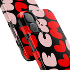 Call Me Pink and Red Phone Case