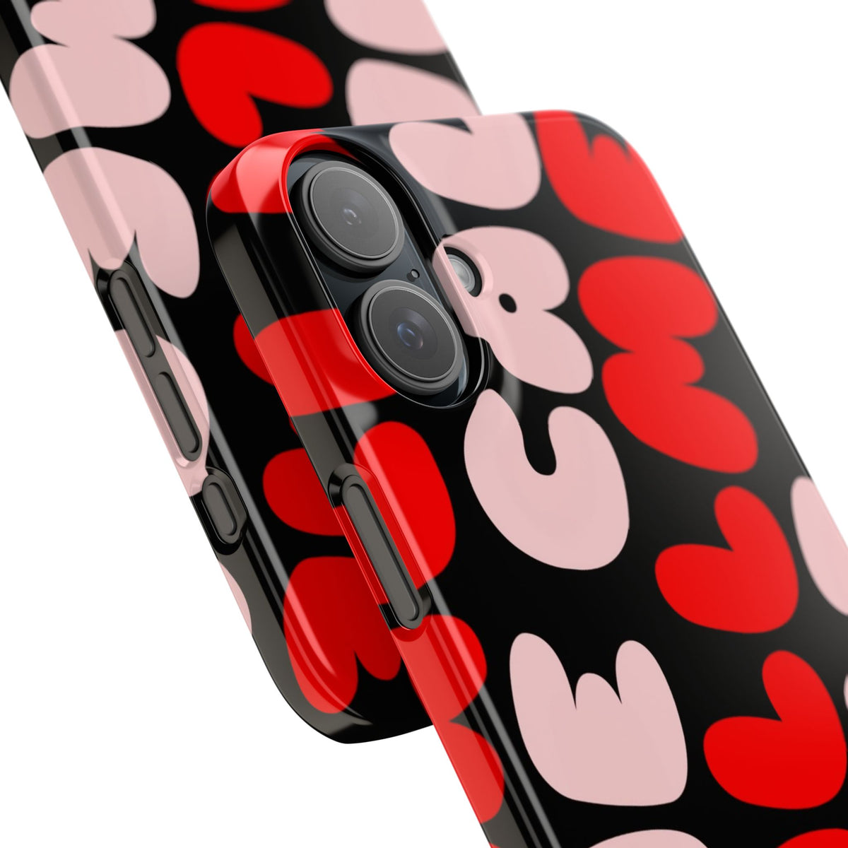 Call Me Pink and Red Phone Case
