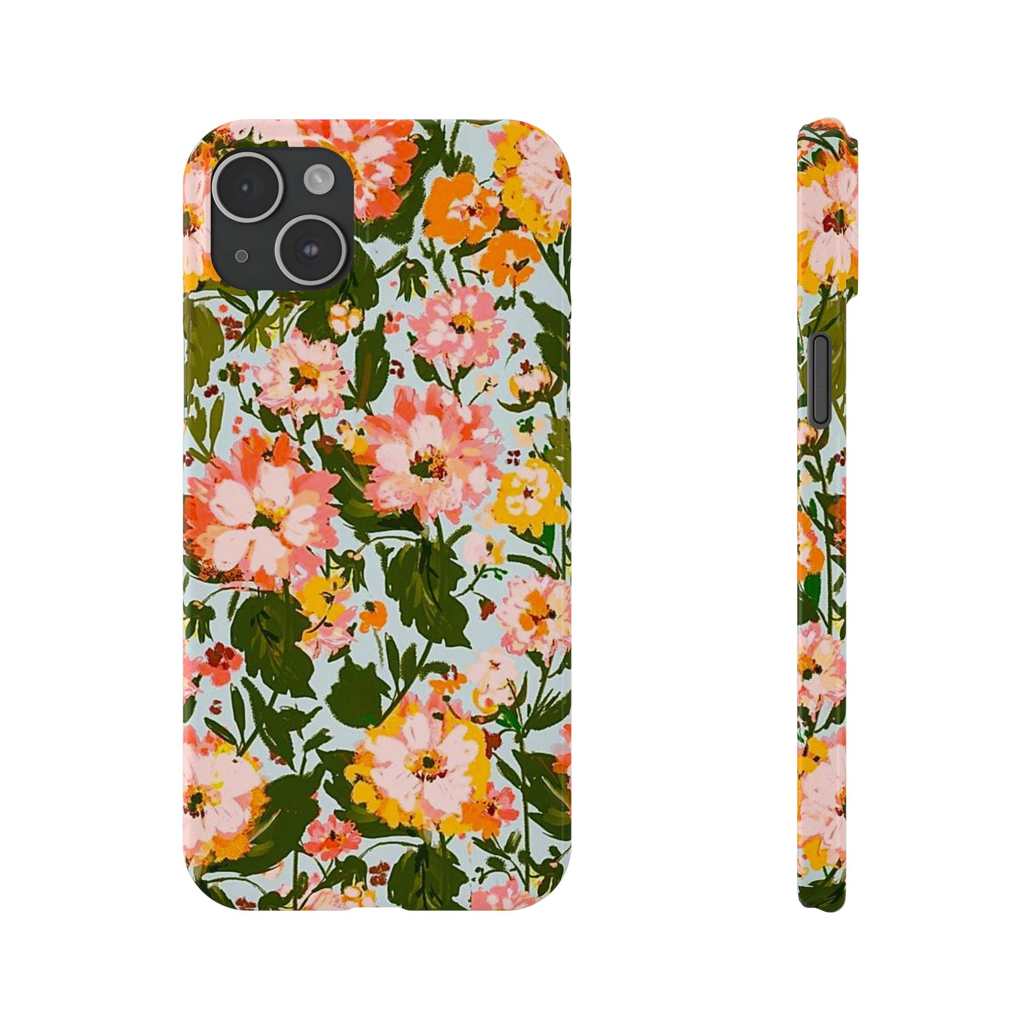 Pink & Orange Blossom Garden Case