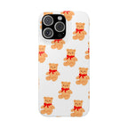 Teddy Bear on White Case