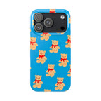 Teddy Bear on Blue Case