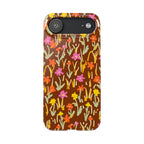 Brown Retro Floral Case