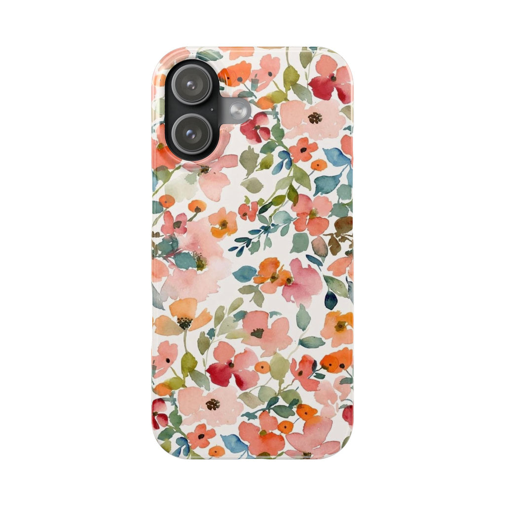 Pink & Coral Botanical Case