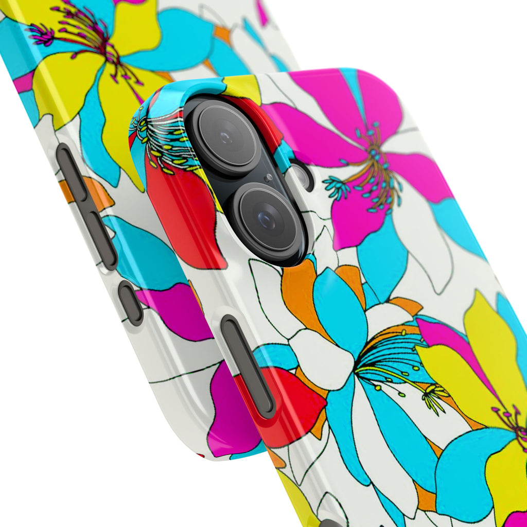 Layered Magenta Floral Case