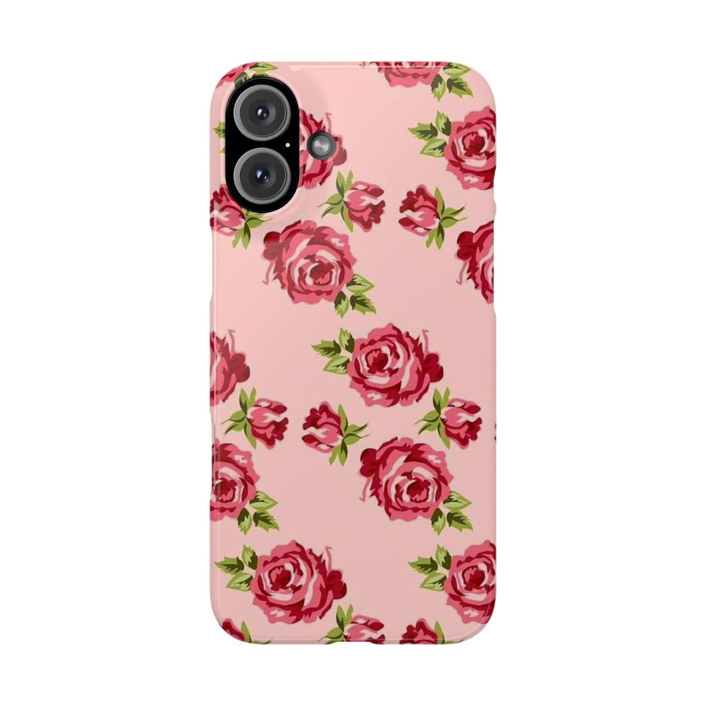 Pink Rose on a Pink Case