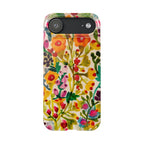 Vibrant Hand-Painted Wildflower Design Case