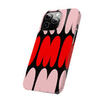 “Yum” Red & Pink Case