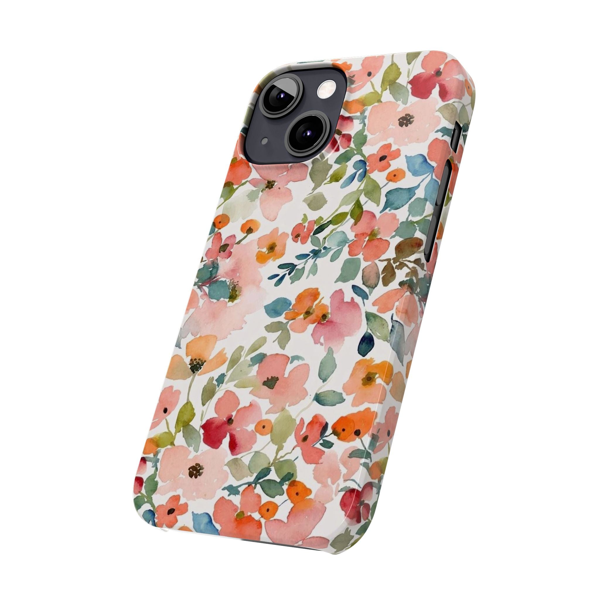 Pink & Coral Botanical Case