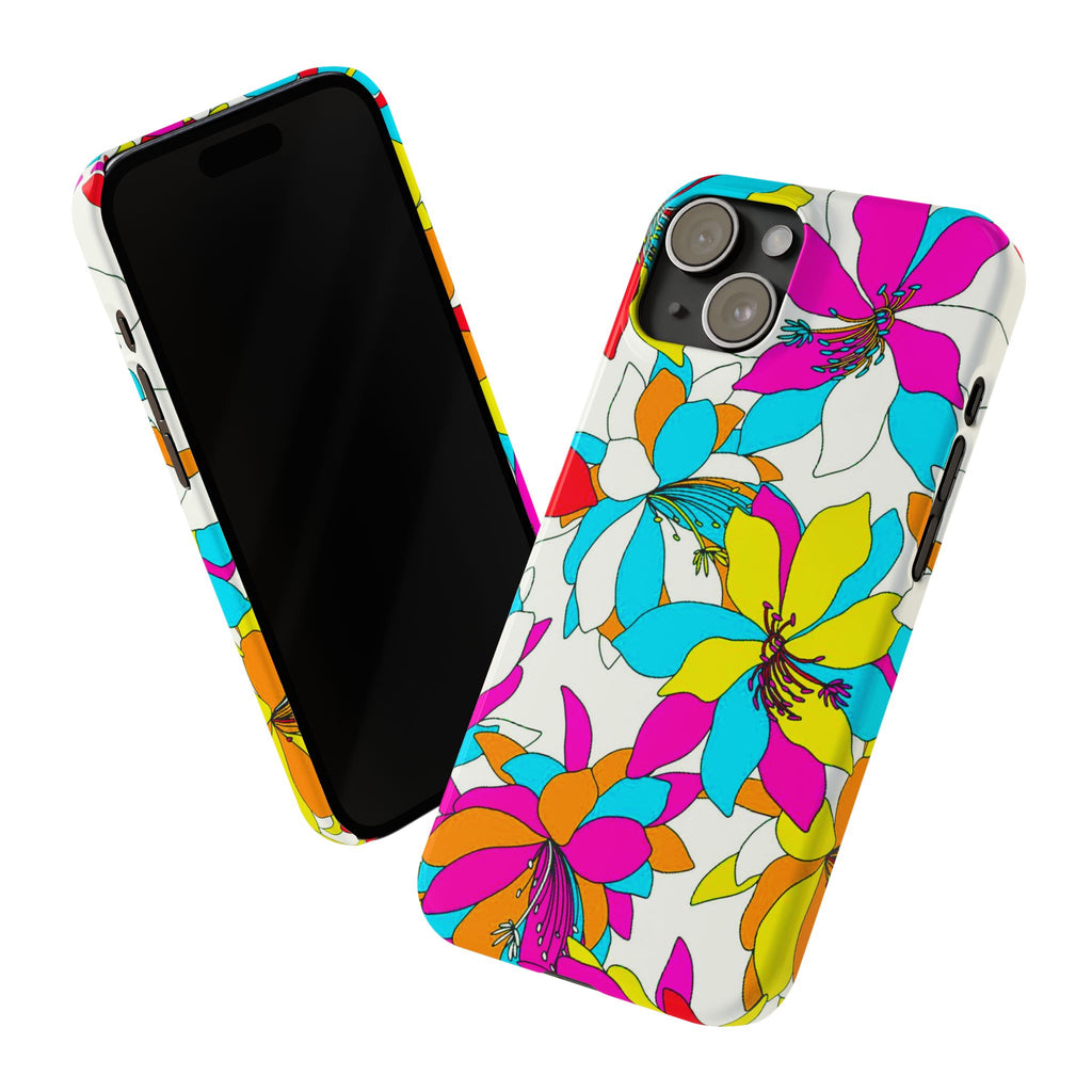 Layered Magenta Floral Case
