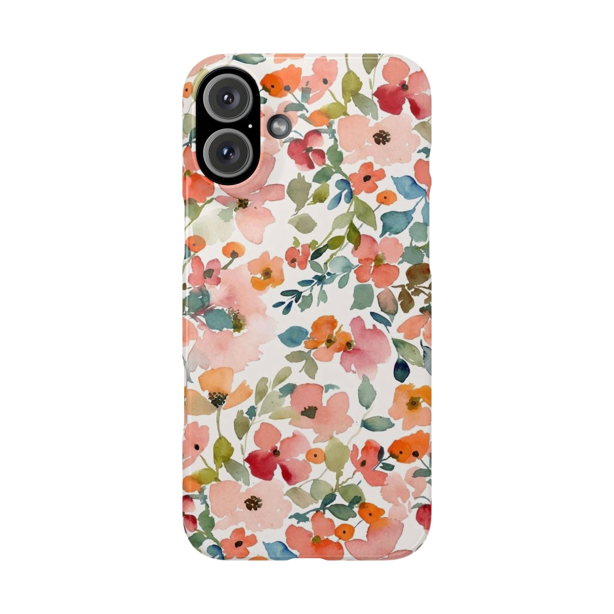 Pink & Coral Botanical Case