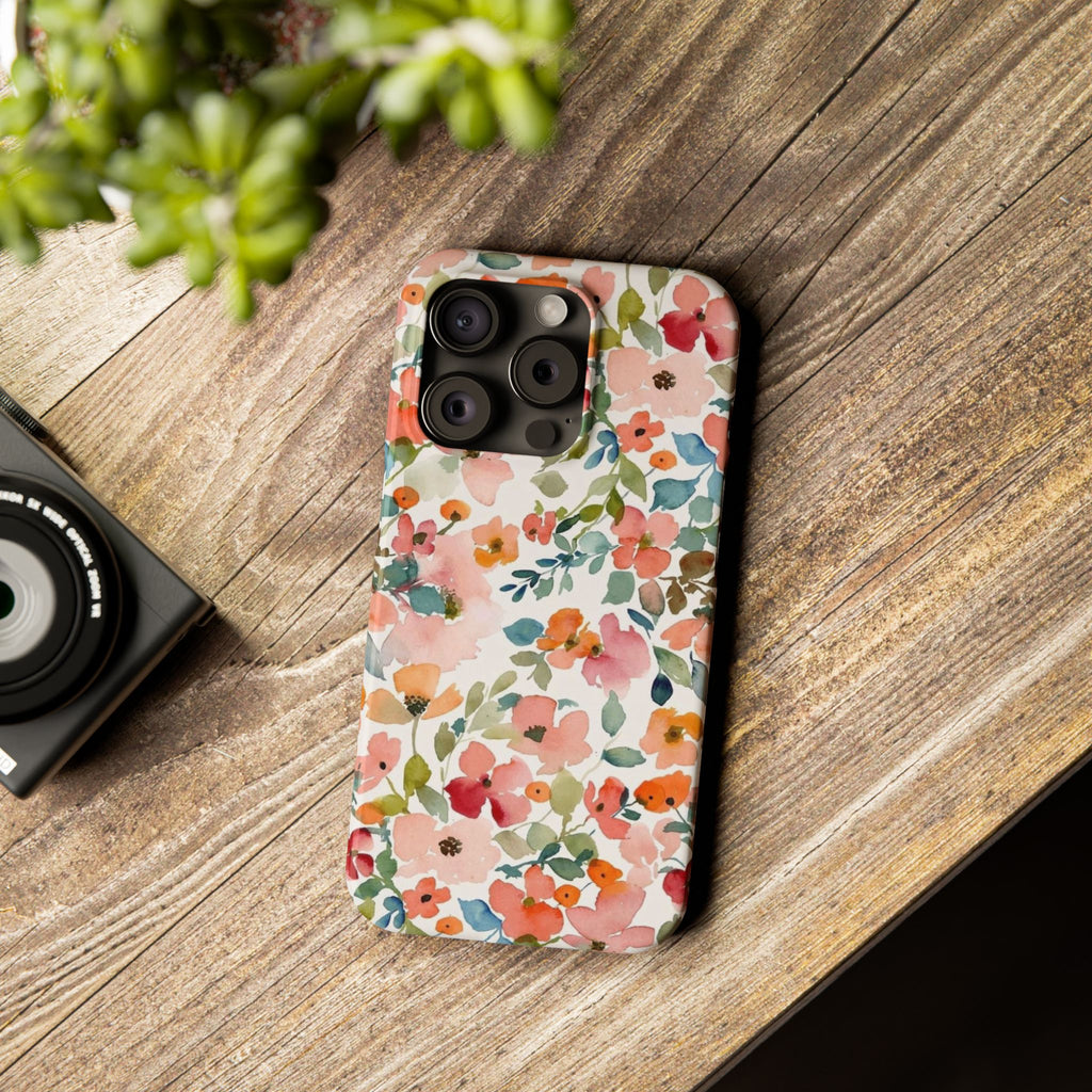 Pink & Coral Botanical Case