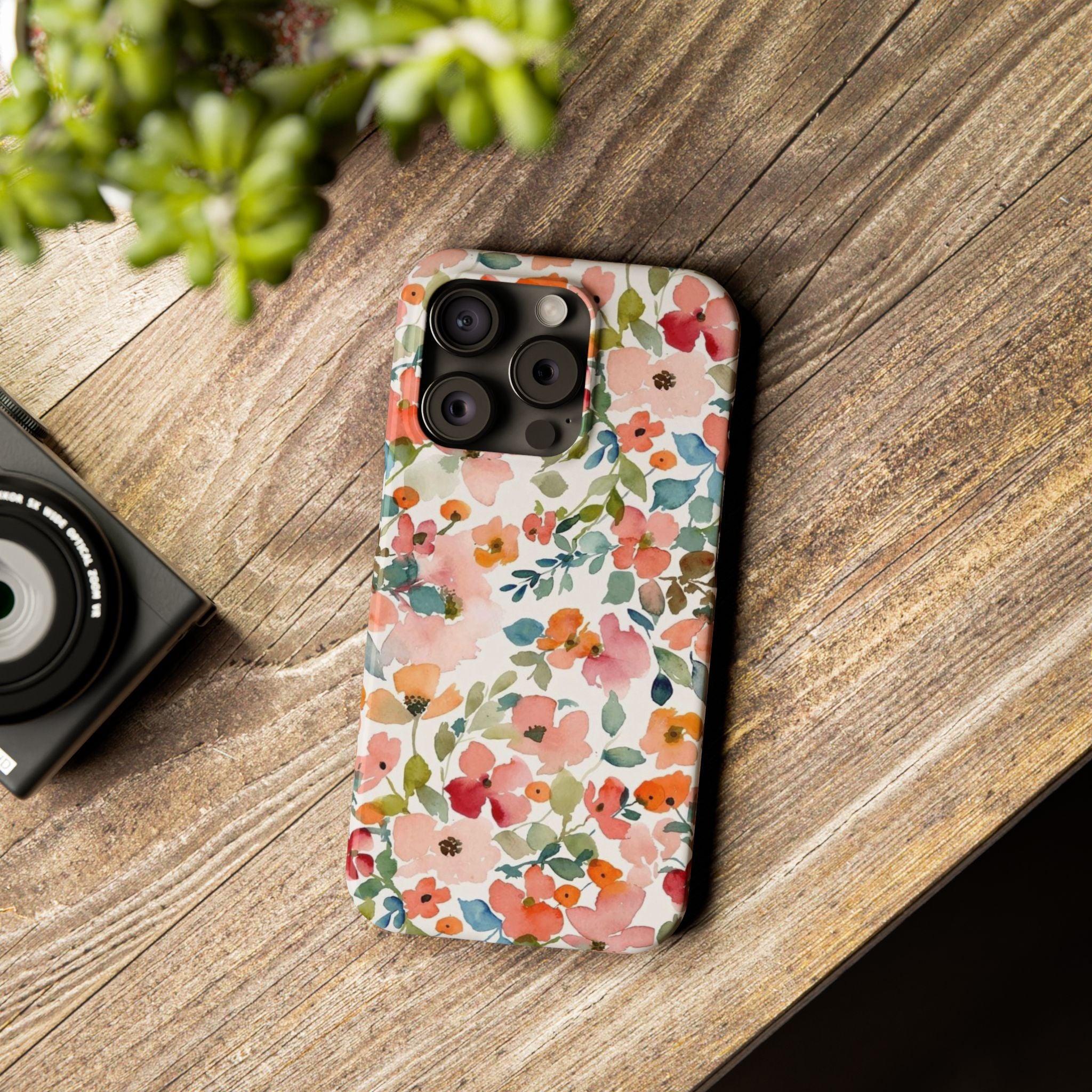 Pink & Coral Botanical Case