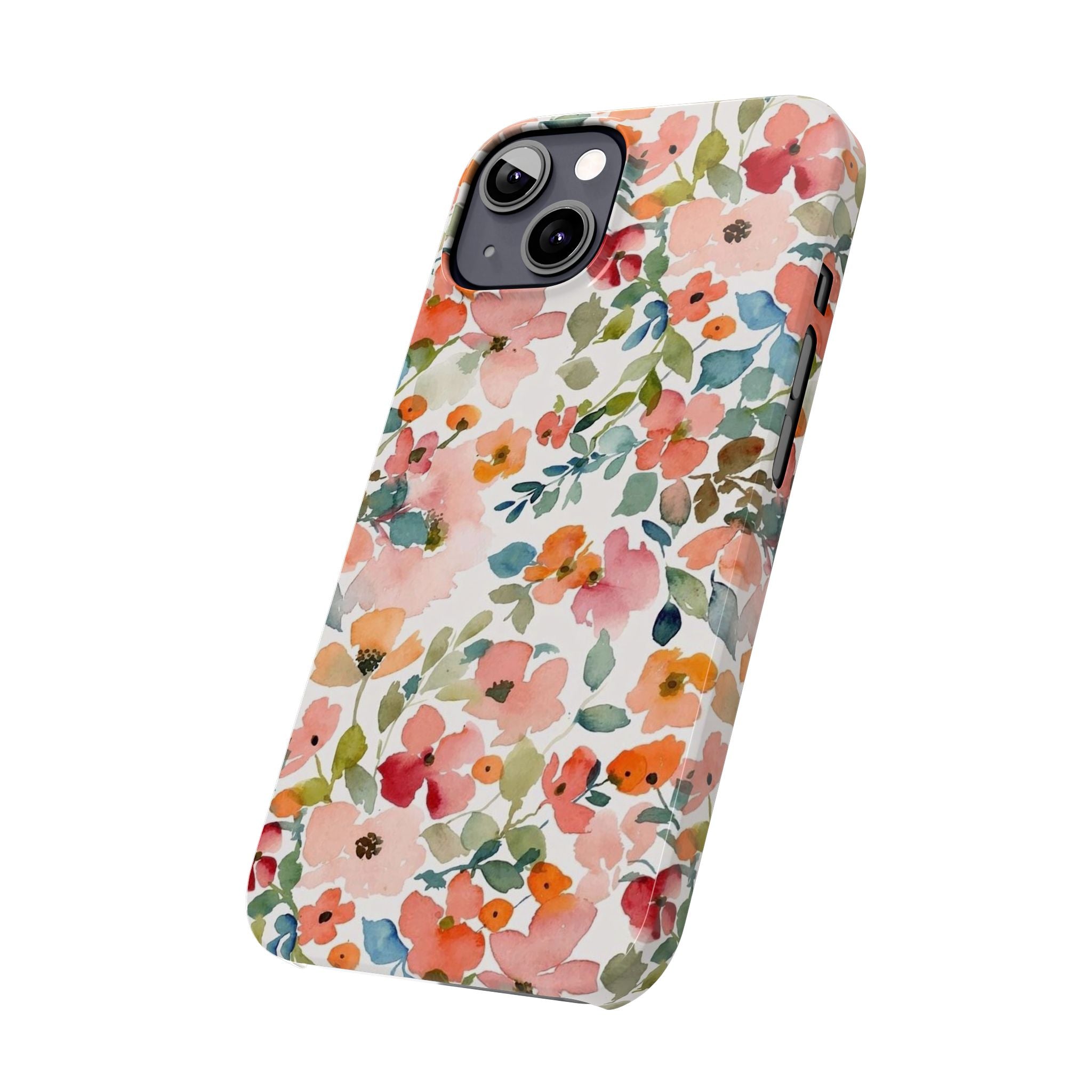 Pink & Coral Botanical Case