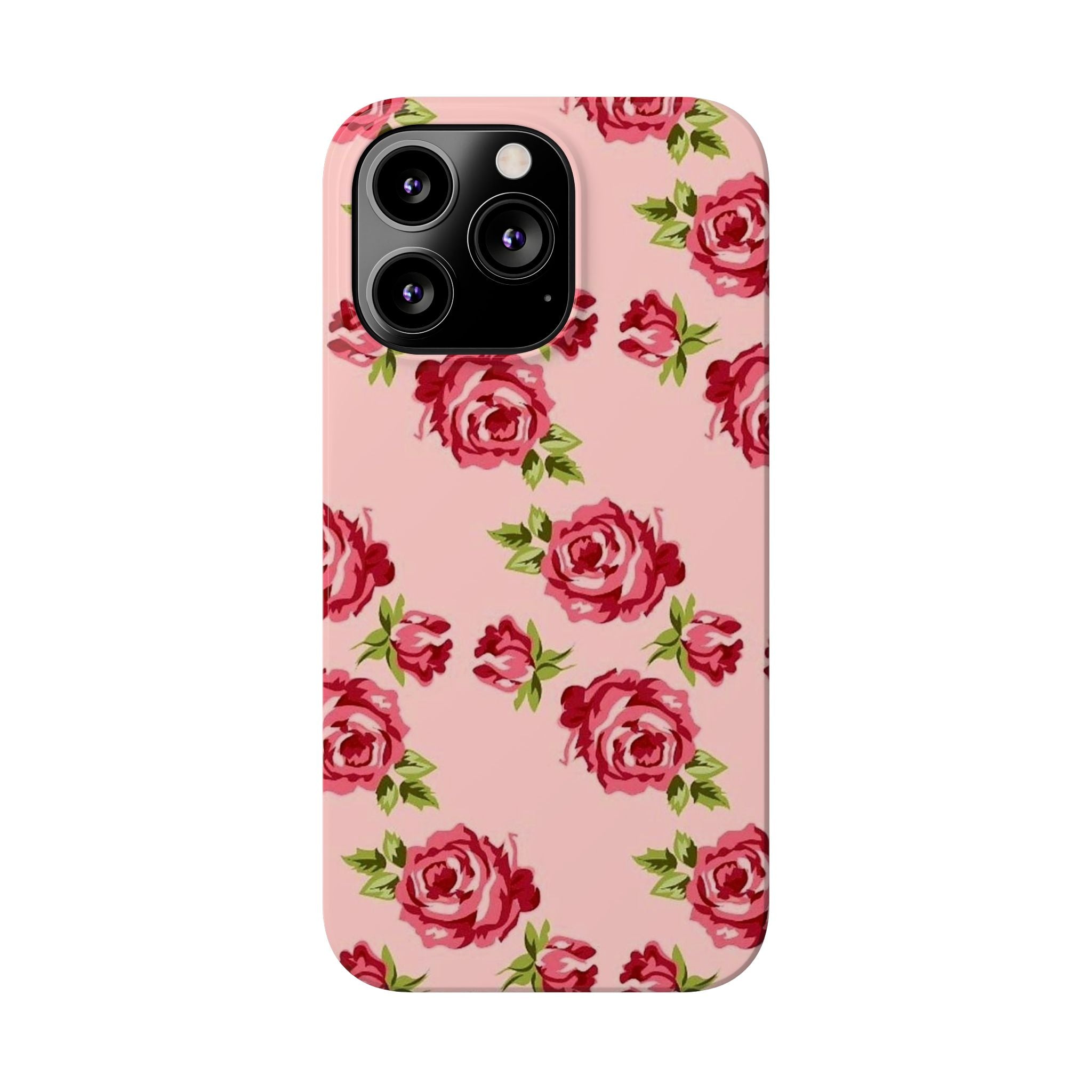 Pink Rose on a Pink Case