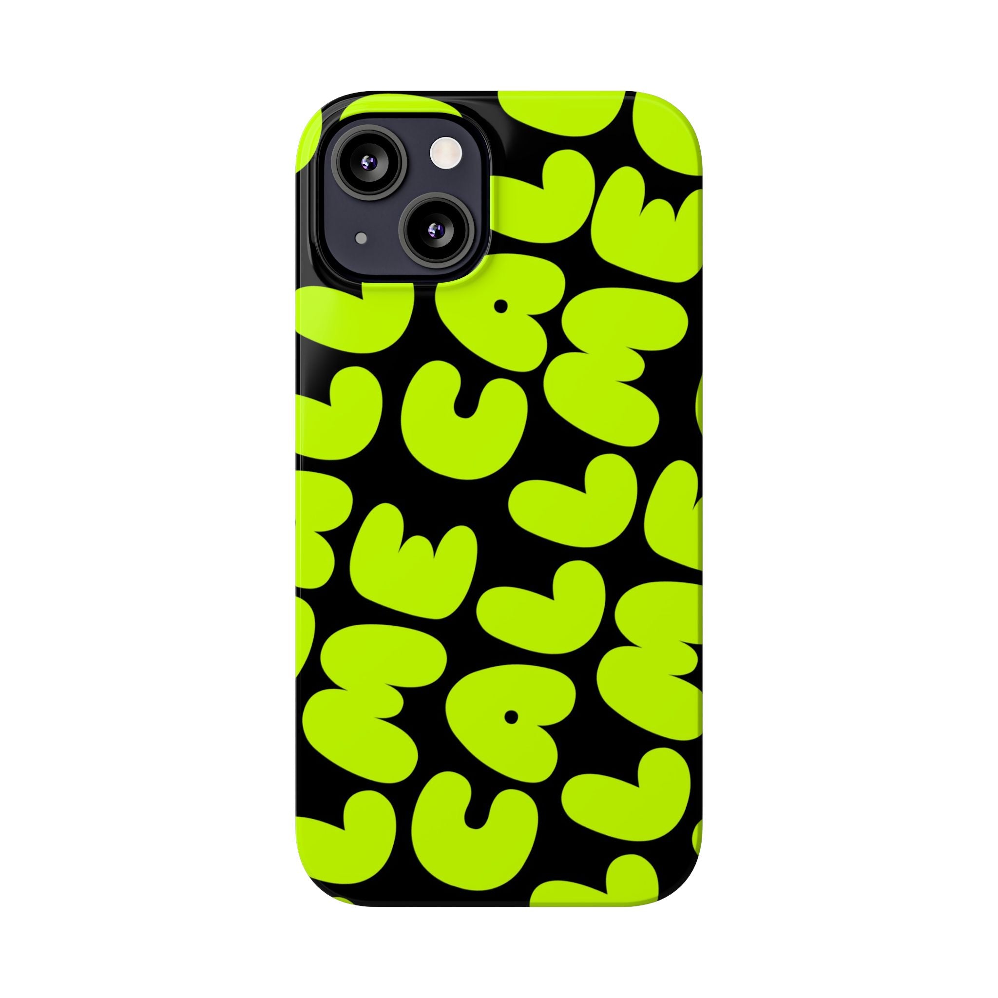 Call Me Neon Green Case